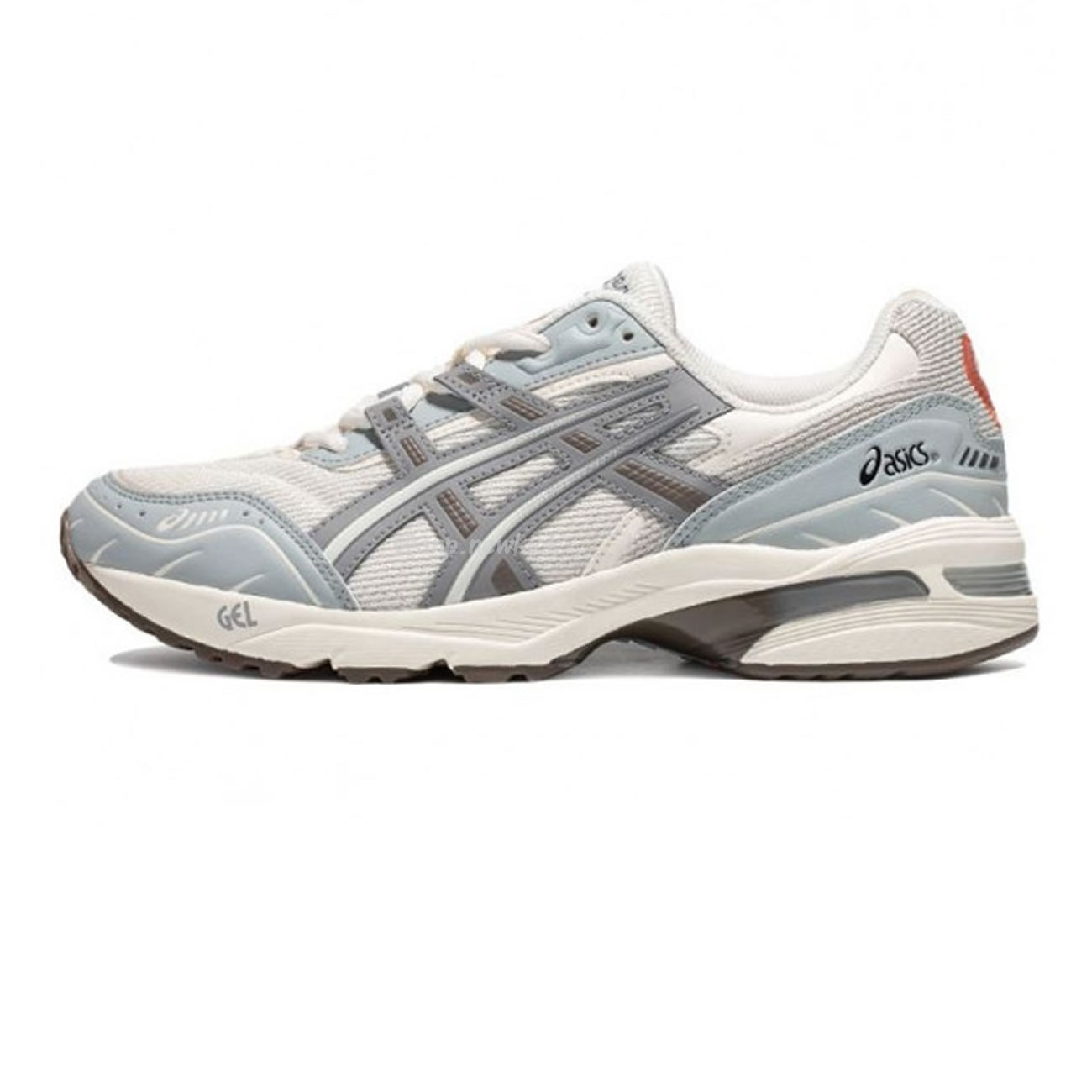 Asics Gel 1090 Grey Beige Birch French Blue White Sage Silver Cream Brown Silver Cream Gray Blue (27) - newkick.app